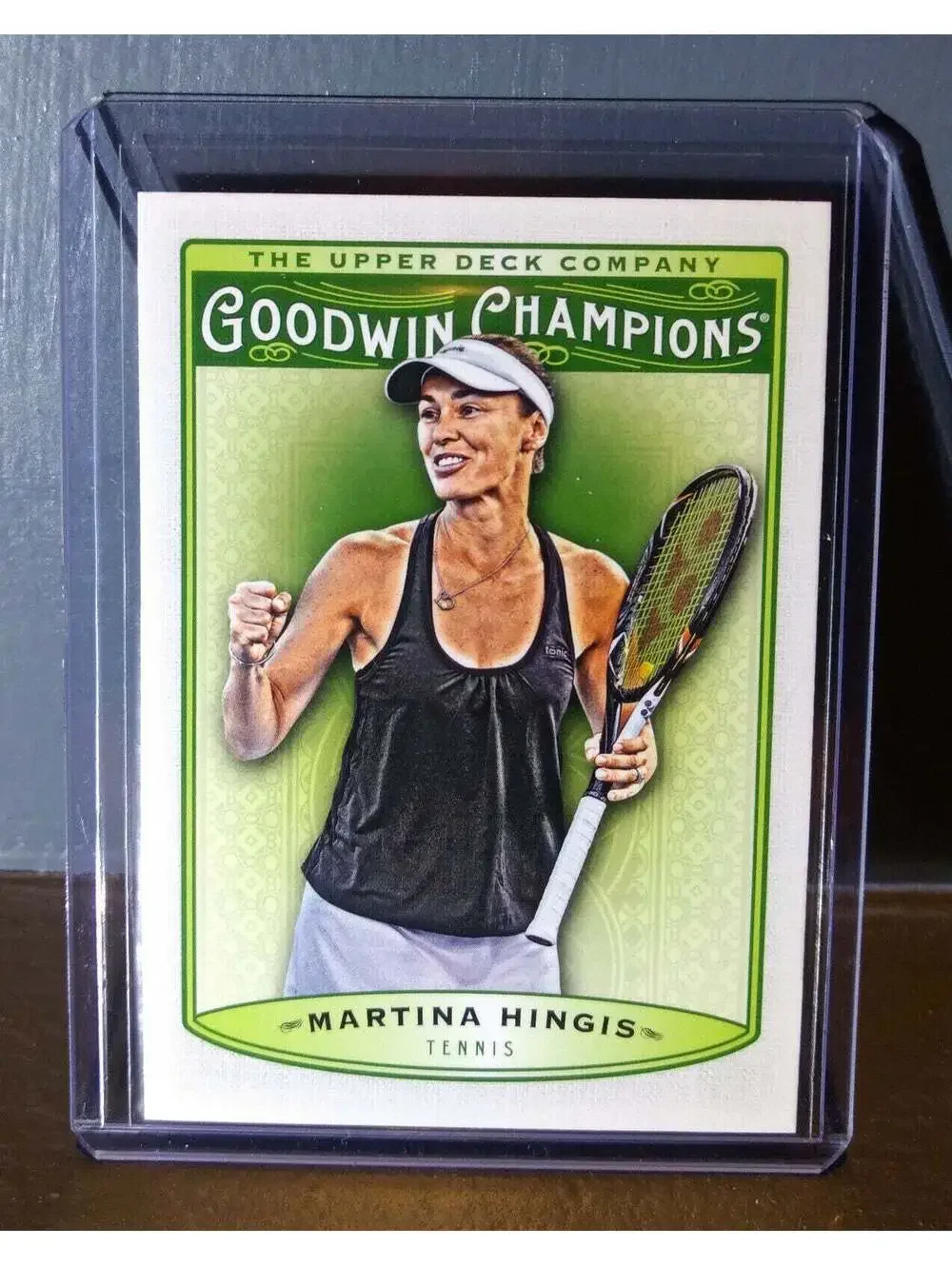 2019 Upper Deck Goodwin Champions Martina Hingis #5 Tennis Card